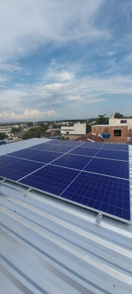 Instalação Fotovoltaica em Telhado Metálico