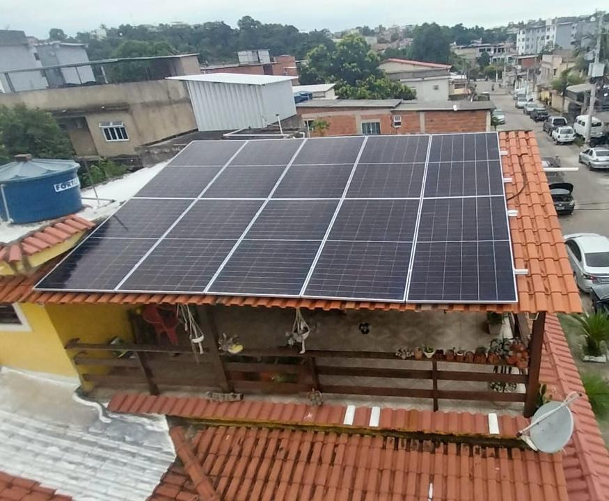 Instalação Solar em Telhado Colonial Cerâmico